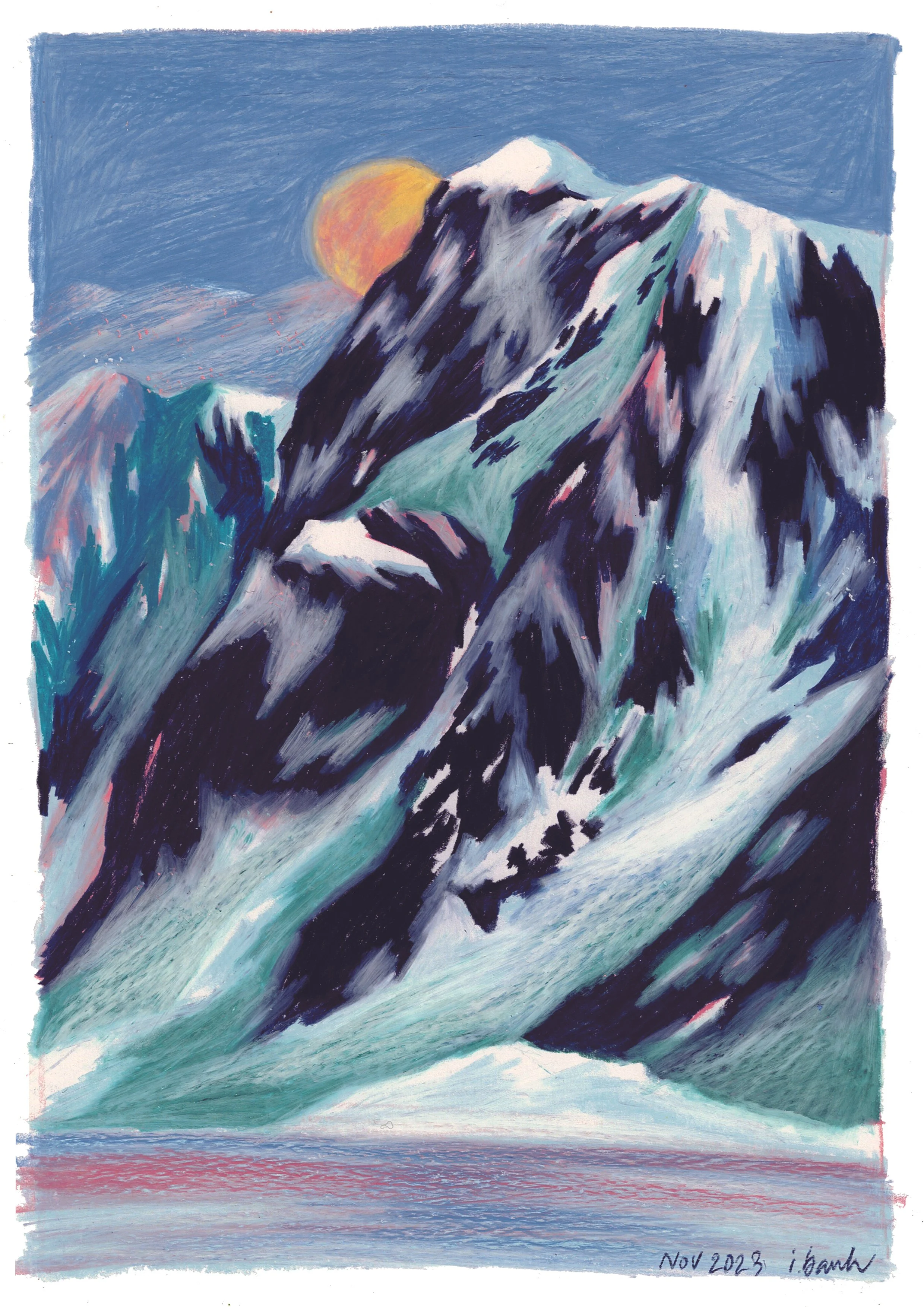 WINTER WONDERLAND 07 (Print) — Illustrator Banhee Lee